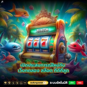 เปิดประสบการณ์ใหม่กับ เว็บทดลอง สล็อต ที่ดีที่สุด